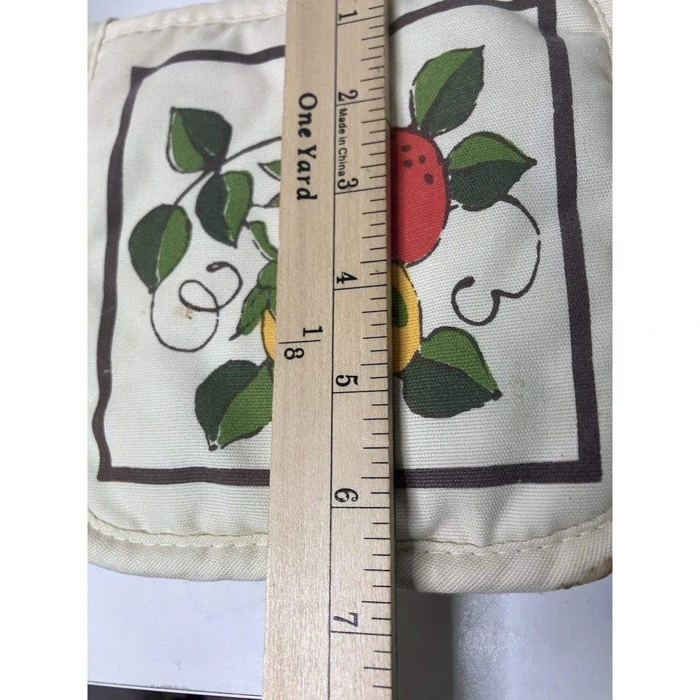 Vintage Strawberry Kitchen Set Blender Cover Pot Holders Oven Mitt Cottagecore